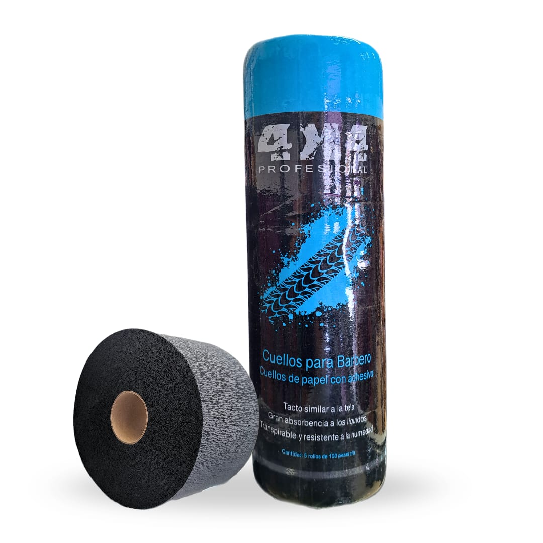 Papel cuellero para barbero 5 pzas - 4x4 Profesional