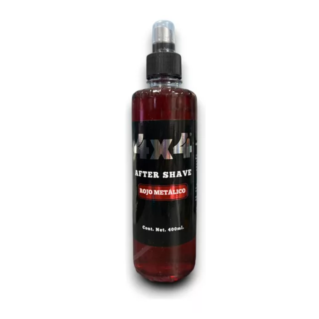After Shave Rojo Metalico 300ml - 4x4 Profesional