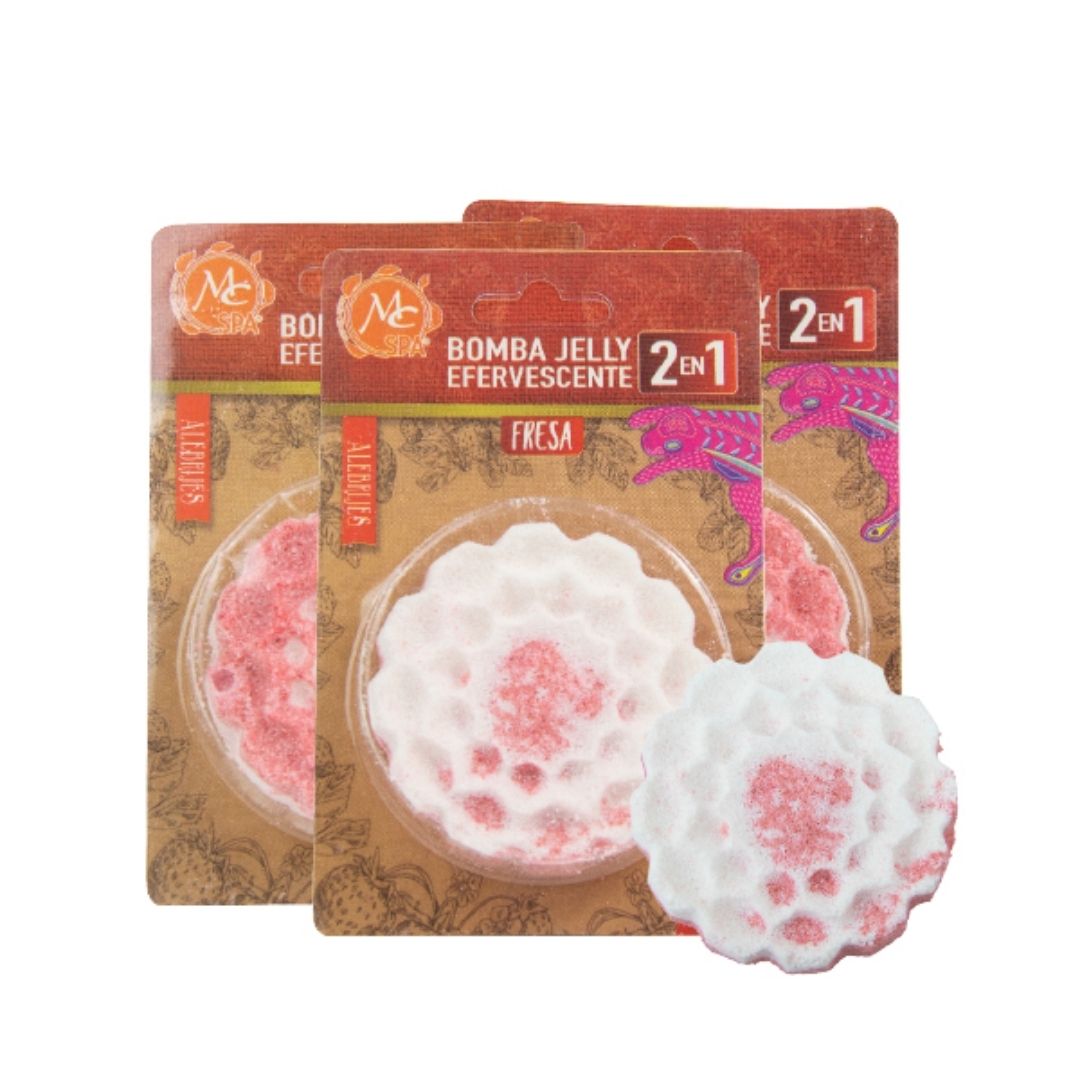 Bomba Jelly 2 en 1 Efervecente - Mc Nails