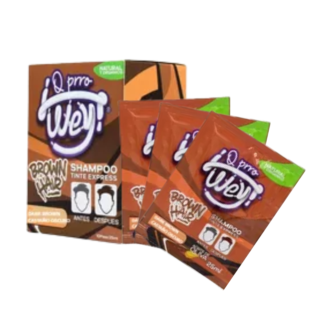 Tinte Shampoo Express 10 pzas - Q Prro Wey
