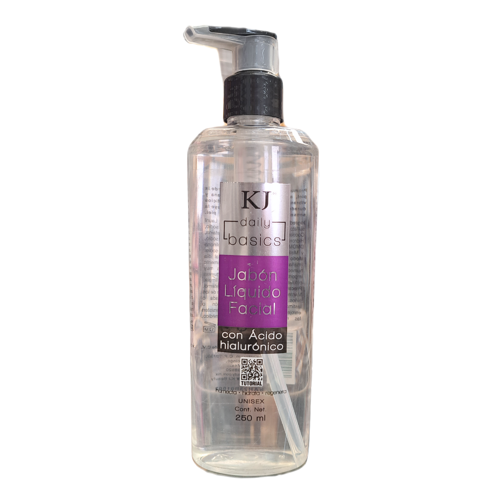 Jabón liquido facial con Ácido Hialuronico - KJ Beauty