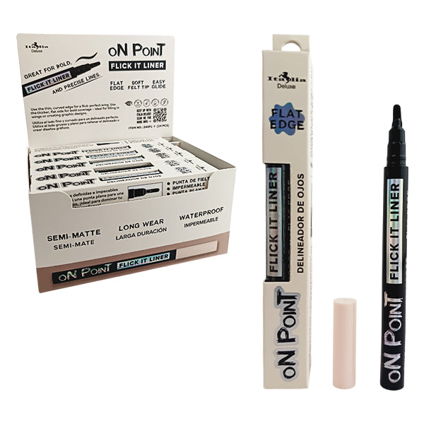 Delineador doble punta On Point! Waterproof- Italia Deluxe