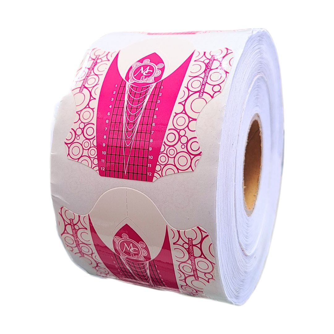 Rollo de formas esculturales 500 pzas. - Mc Nails