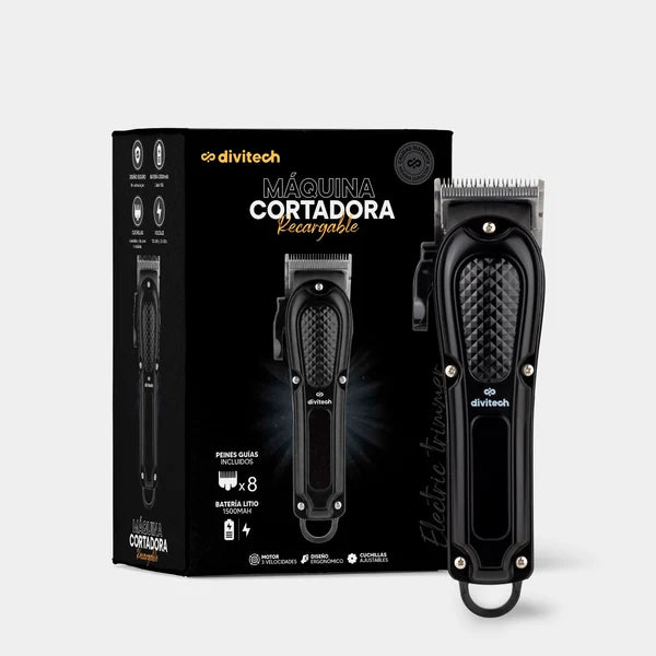Máquina Cortadora Profesional Inalámbrica Recargable PR-0084 - Divitech