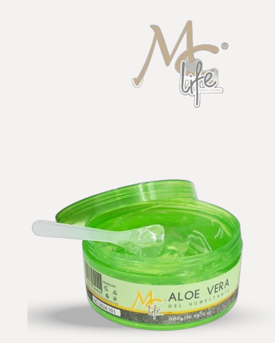 Gel Humectánte de Aloe Vera 300g - Mc Life