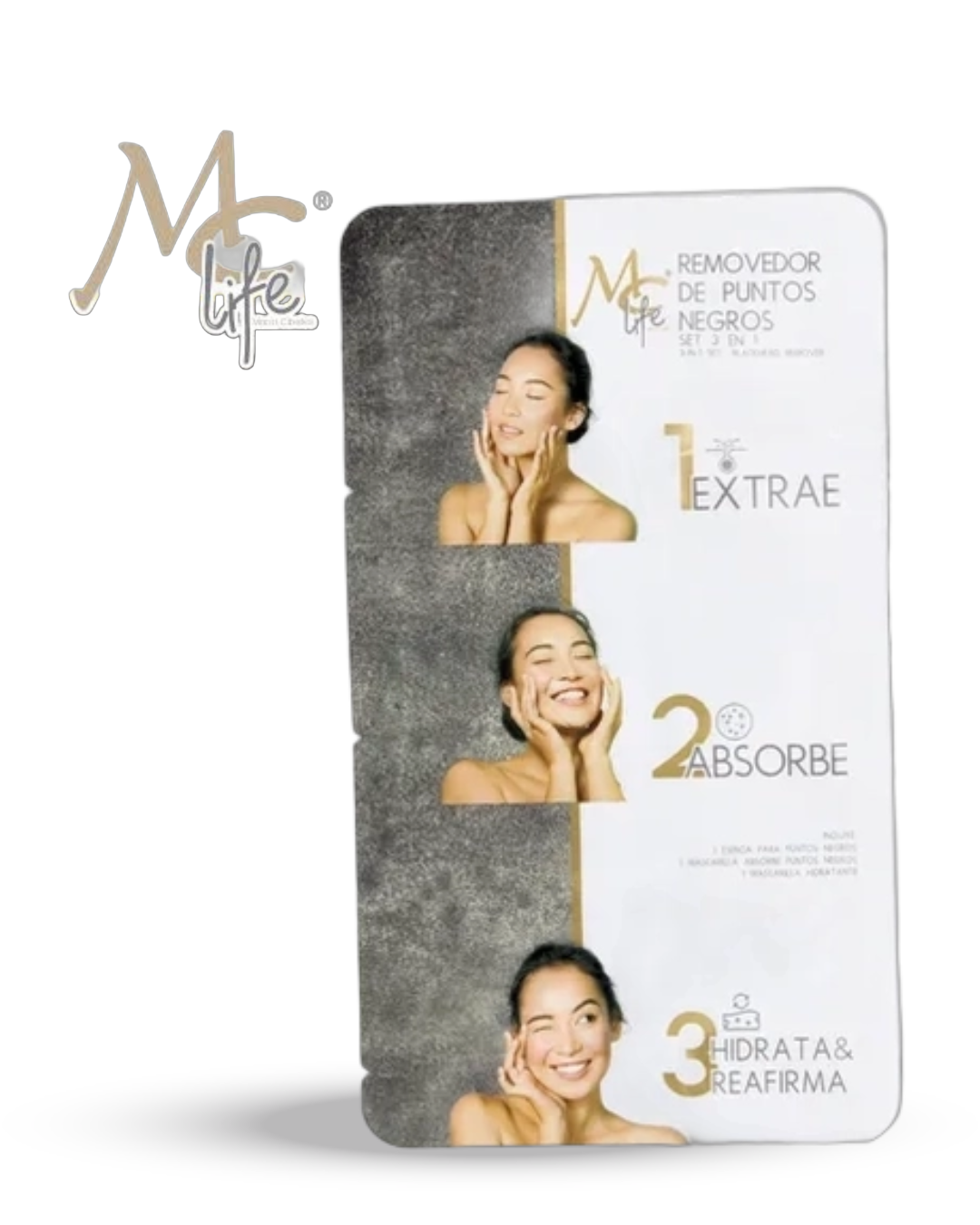 Removedor de puntos negros set 3 en 1 - Mc Life