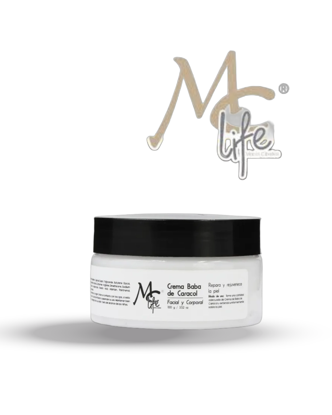 Crema Baba de Caracol 100g - Mc Life