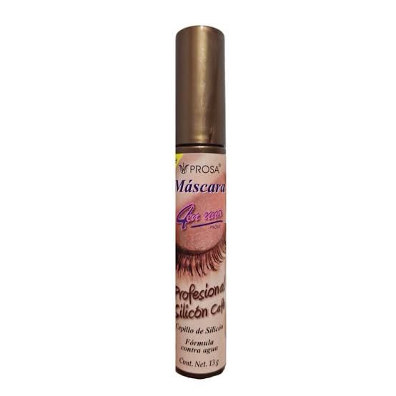 Mascara Profesional De Silicon Café 13g - Prosa