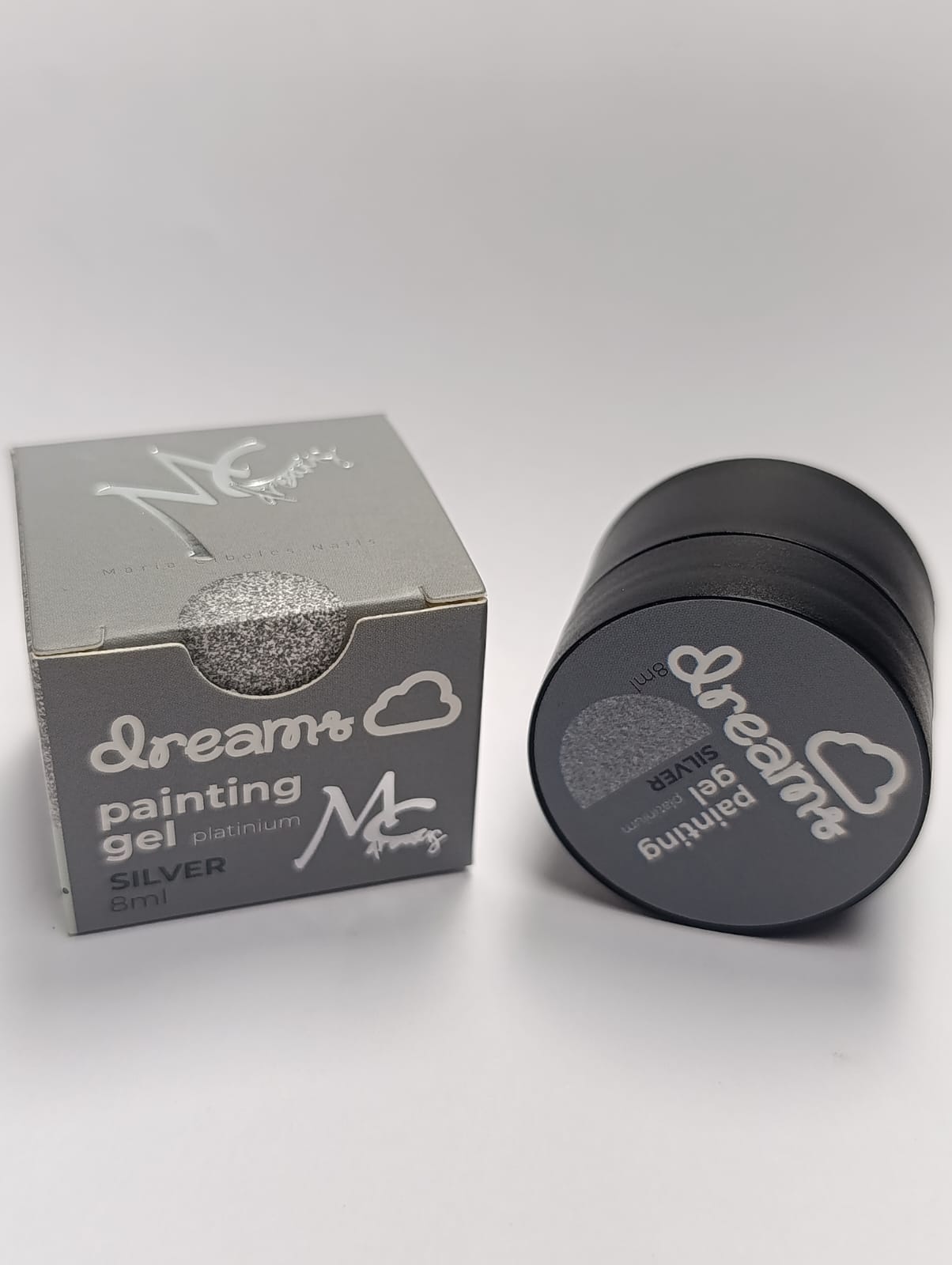Dreams Painting Gel Platinum Silver 8ml - Mc