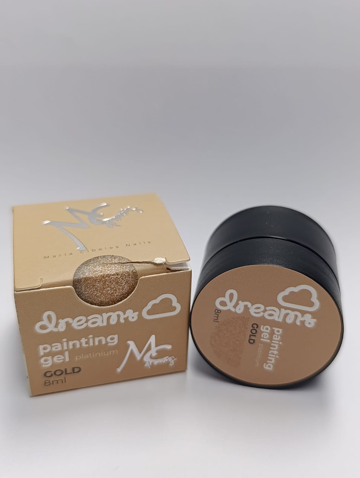 Dreams Painting Gel Platinum Gold 8ml - Mc