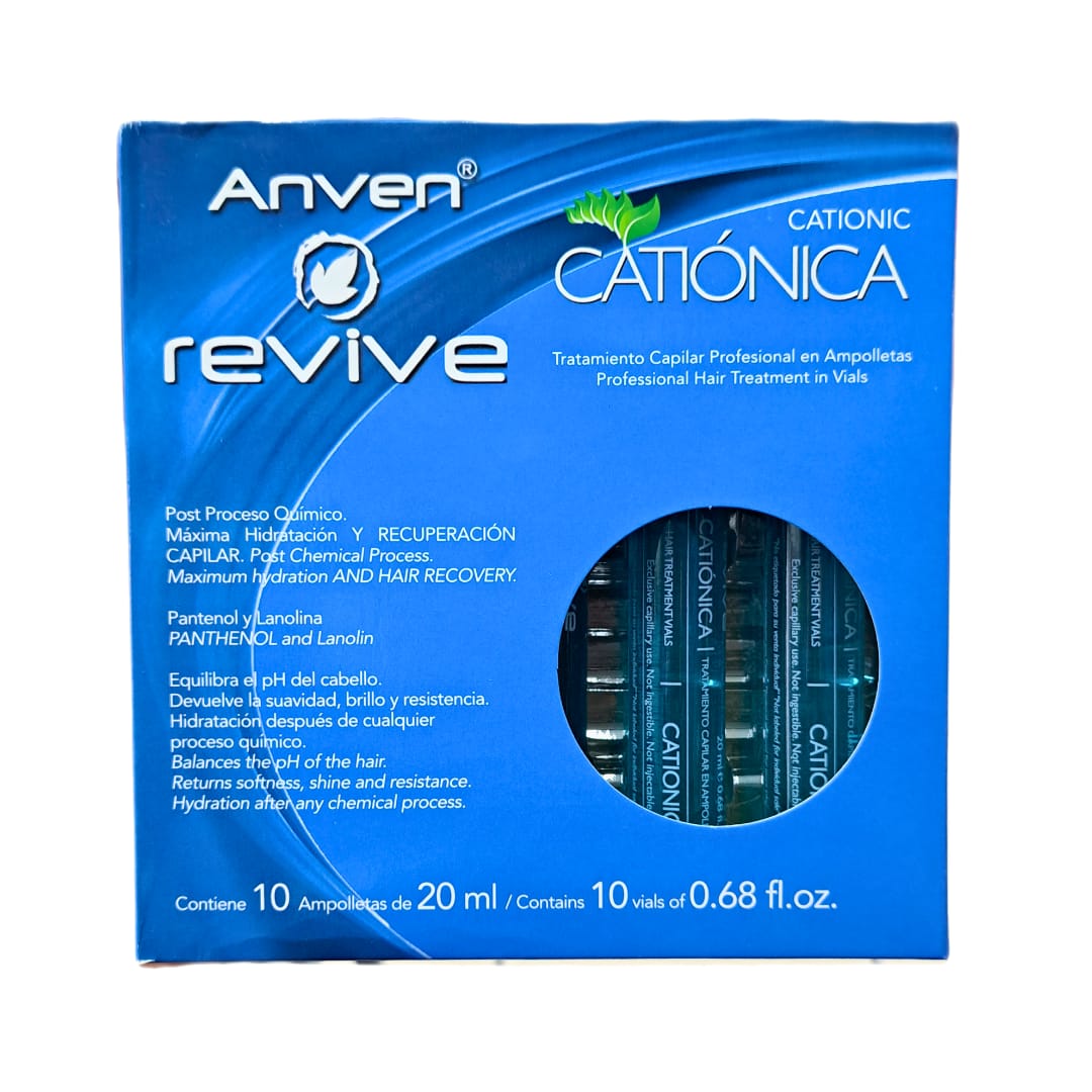 Ampolletas cationicas 10 pzas- Anven