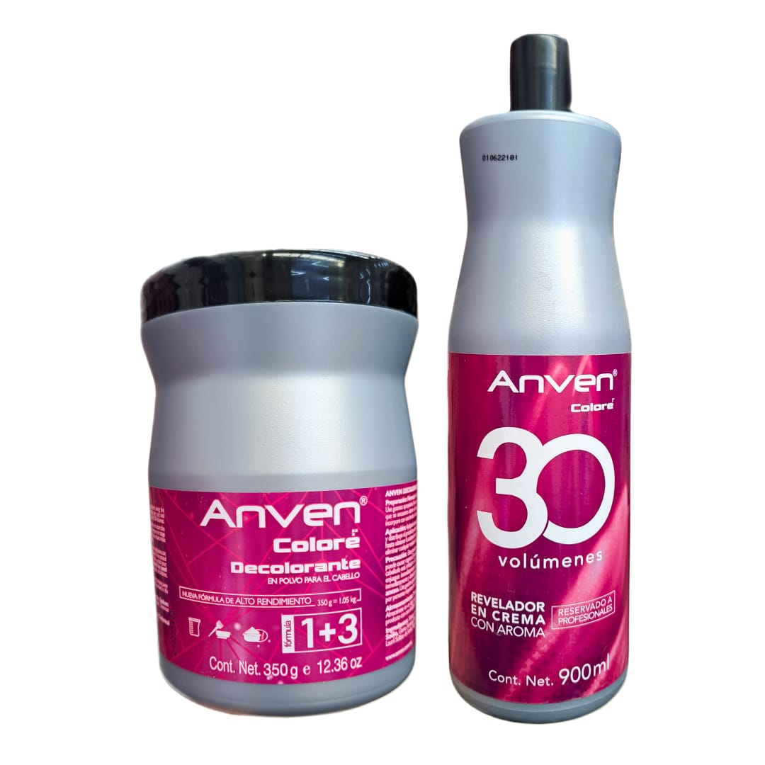 Polvo decolorante 350g - Anven