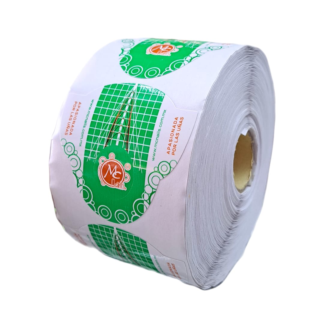 Rollo de formas escultural 500 Verde - Mc Nails