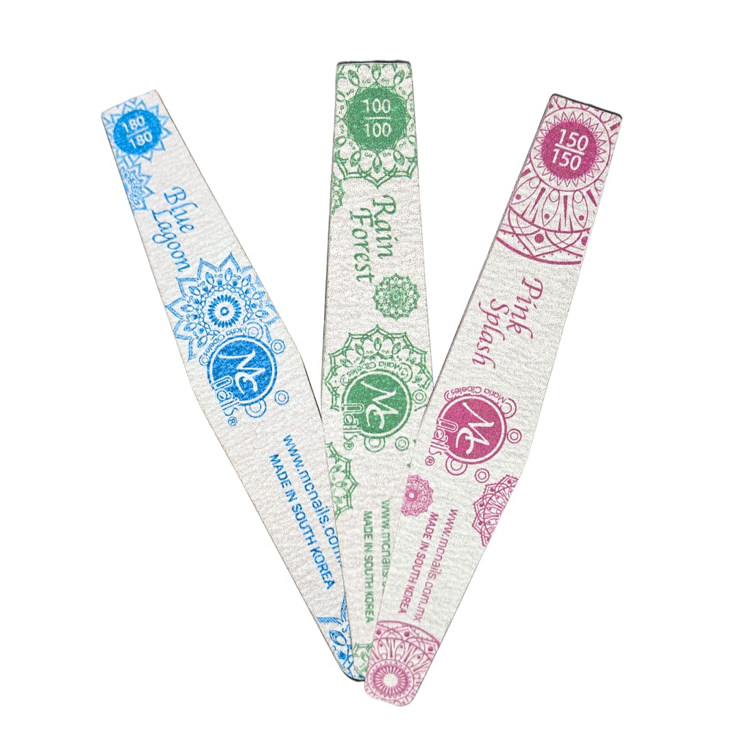 Pack Lima profesional 6 pzas - Mc Nails