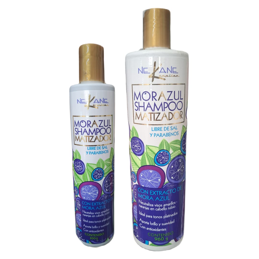 Mora azul shampoo matizador - Nekane
