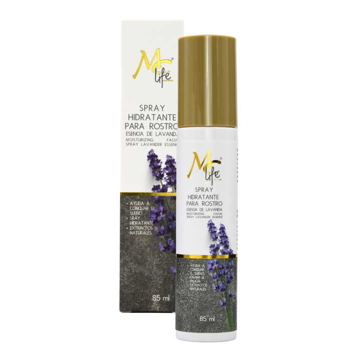 Spray hidratante p/rostro lavanda 85ml - Mc life