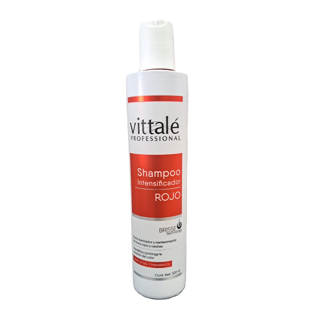 Shampoo intensificador rojo 320ml - Vittale