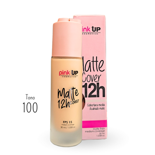 Maquillaje Liquido Matte Cover 30ml - Pink up