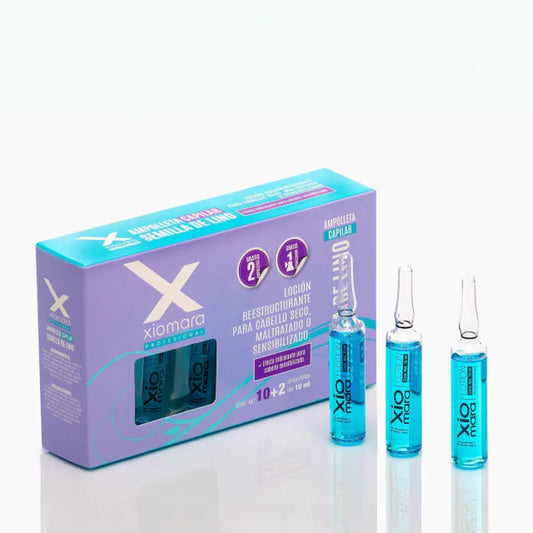 Ampolleta Semilla de Lino caja 12pzs/10ml cu - Xiomara