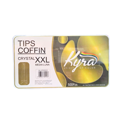 Tips Coffin Crystal XXL - Kyra