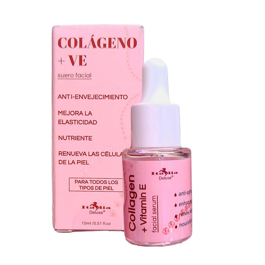 Serum Colageno + Vitamina E 15ml - Italia Deluxe