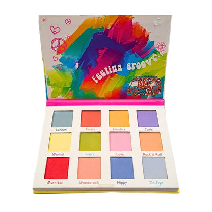 Paleta Love, Peace, Groovy - Italia Deluxe