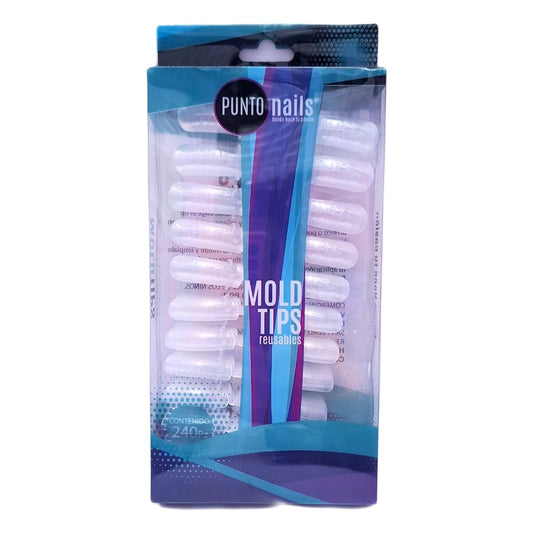 Mold tips dual reusables - Punto Nails