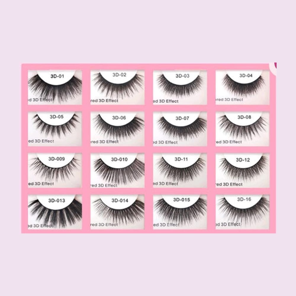 Pestañas 3D Faux Mink - Amor Us