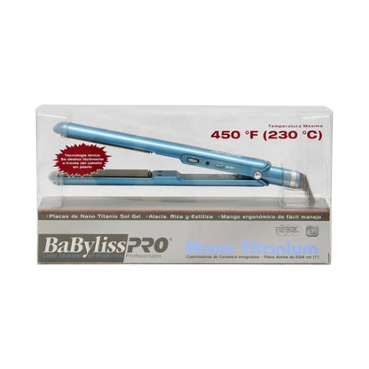 Plancha Alisadora Nano Titanium 1" - Babyliss Pro