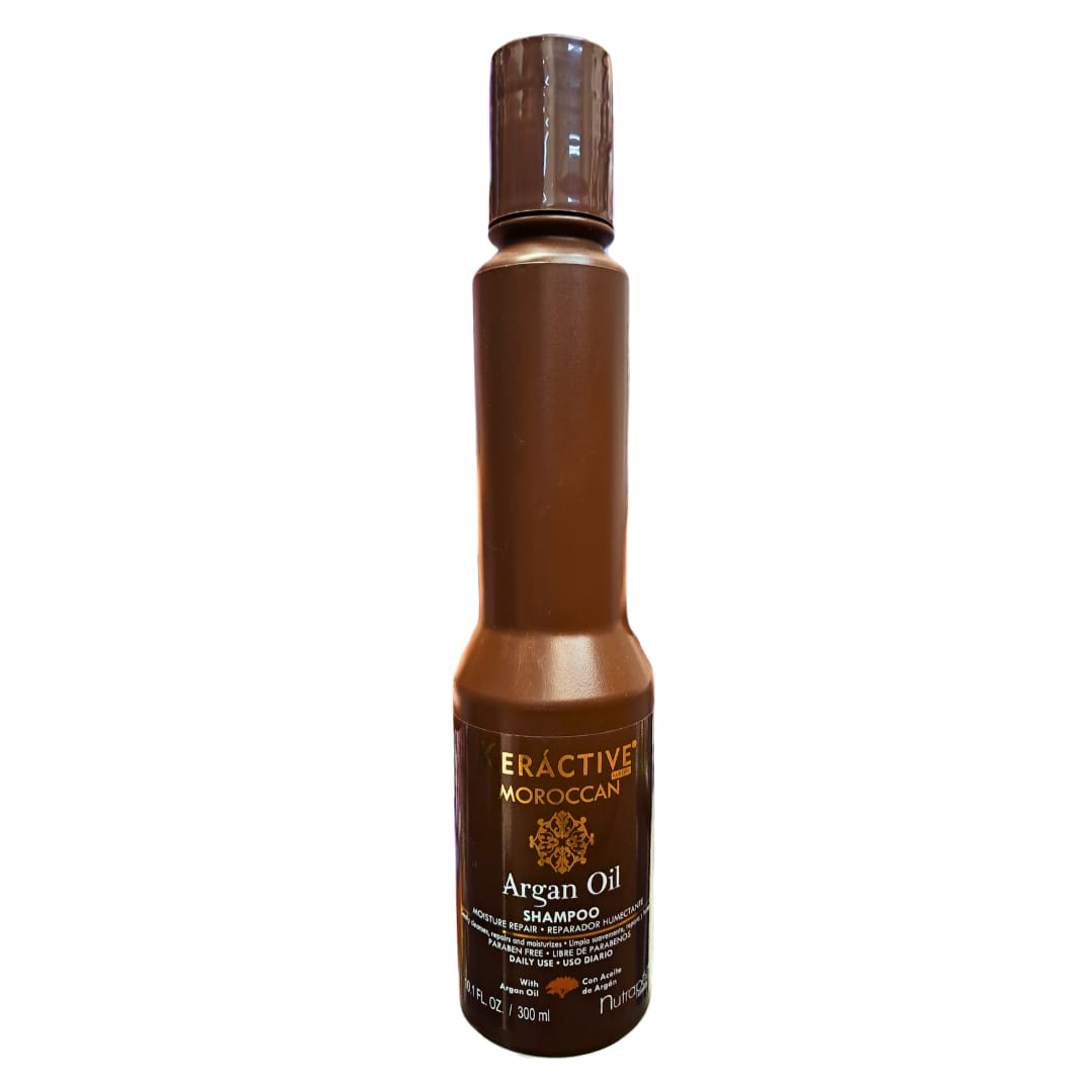 Keractive moroccan argan oil shampoo 300ml - Nutrapel