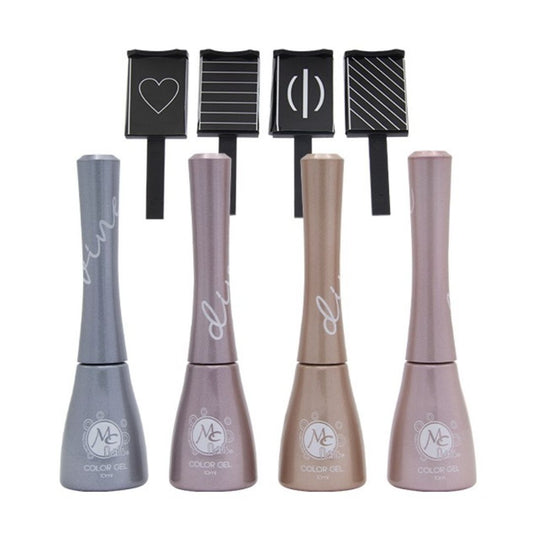 Divine Kit Gel Catnetic 8 pzas - Mc Nails