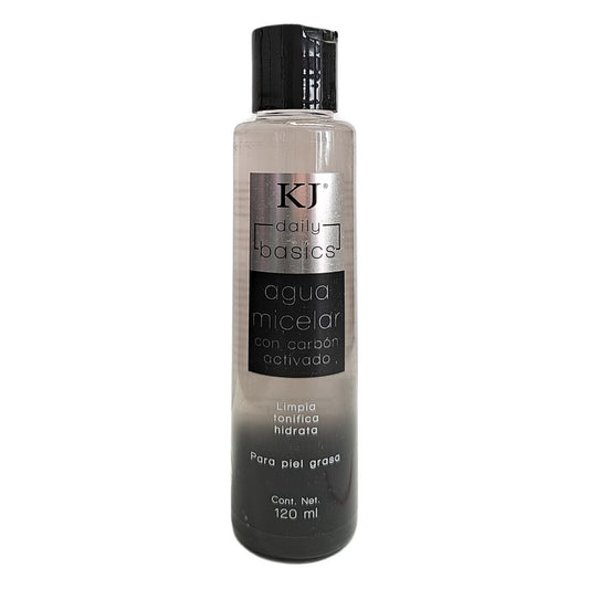 Agua micelar con carbon activado 120ml. - KJ Beauty