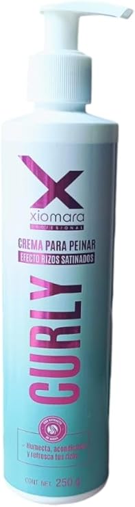 CURLY crema para peinar efecto RIZOS SATINADOS 250g - Xiomara