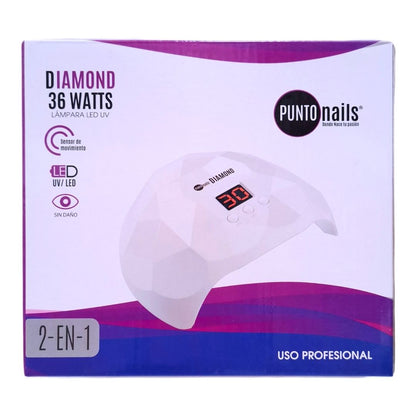 Lampara Diamond 36W - Punto Nails