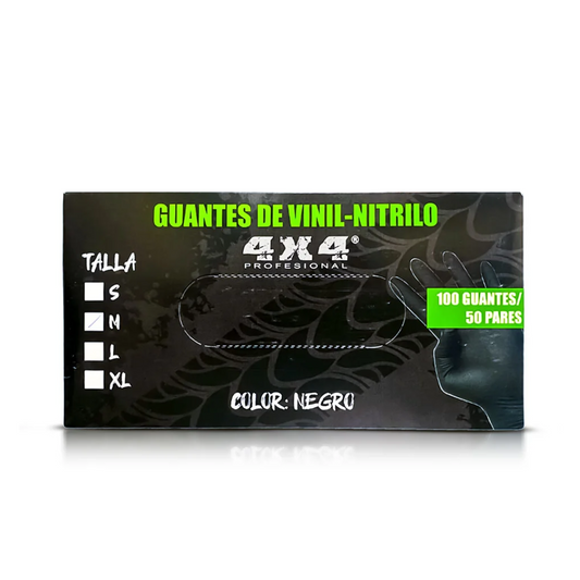 Caja de Guantes de Nitrilo Medianos - 4x4 Professional