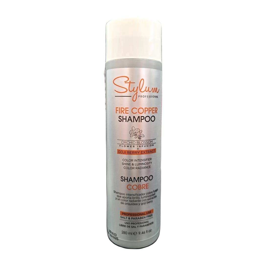 Shampoo Fire Copper 280ml - Stylum Professional