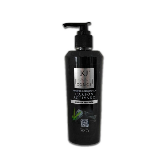 Shampoo corporal con Carbon Activado 250ml. - KJ Beauty