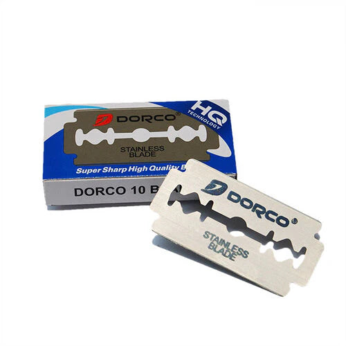 Hojas de afeitar doble filo C/10 pzs - DORCO