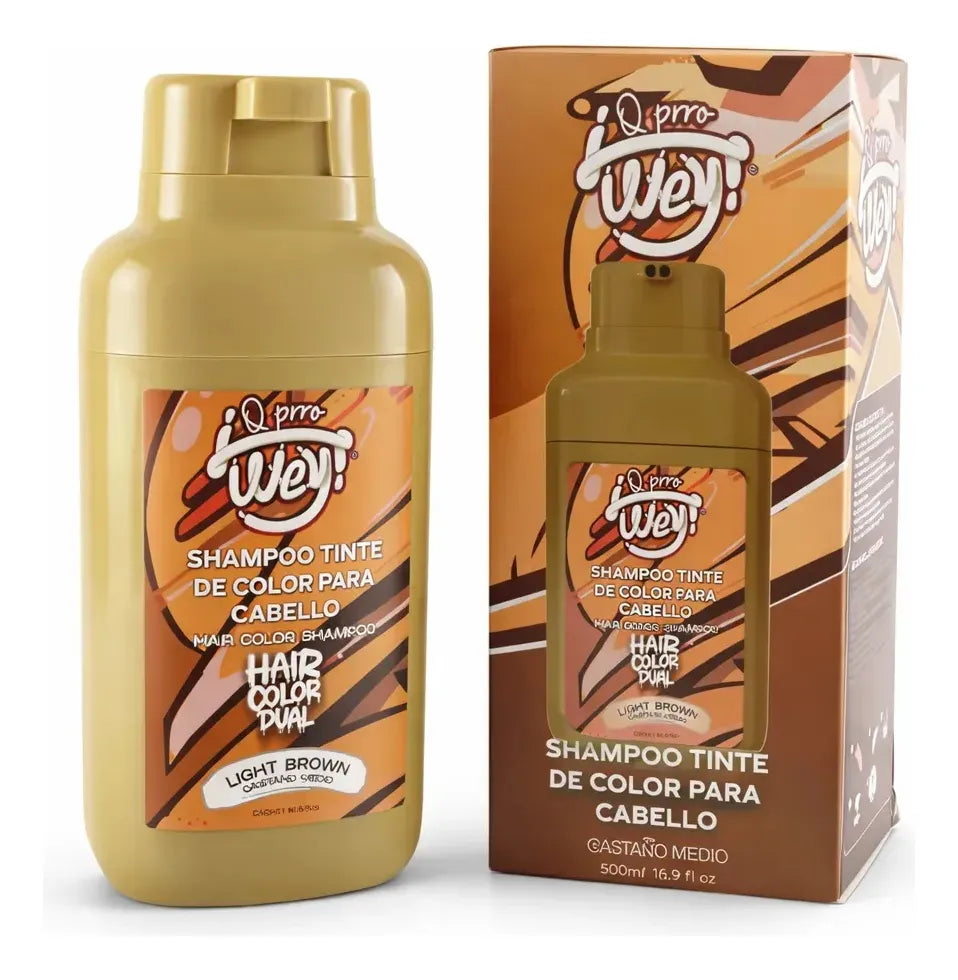Shampoo c/tinte 500ml - Q Prro Wey