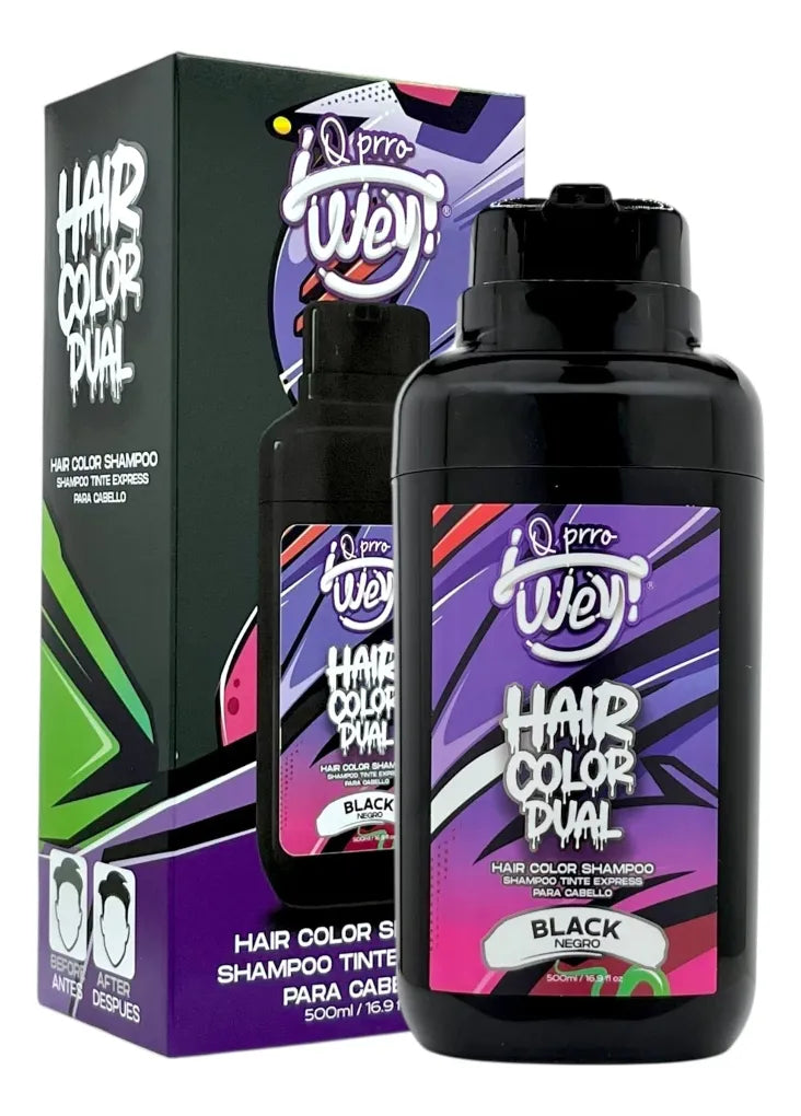 Shampoo c/tinte 500ml - Q Prro Wey