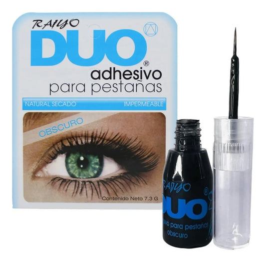 Pegamento p/pestaña negro Rayo 7.3g - DUO
