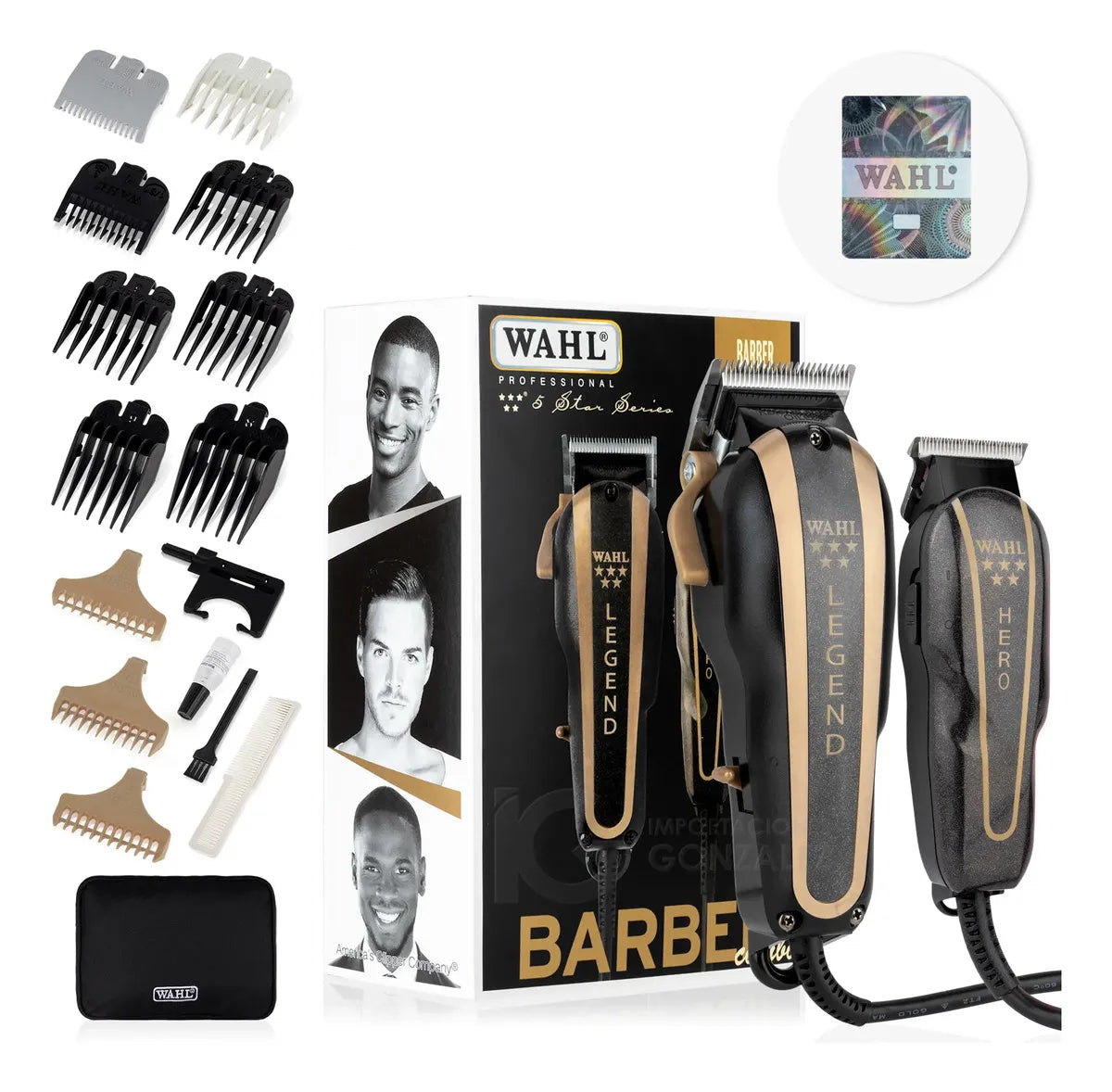 BarberCombo (Legend + Hero) C/Cable - Wahl
