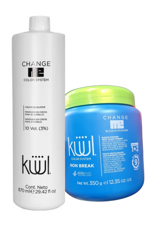 Polvo Decolorante Non Break 9 niveles 350g - Kuul