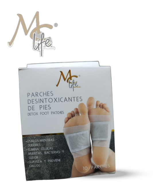 Parches Desintoxicantes de pies 10 pzs - Mc life