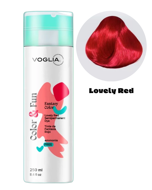 Color & Fun (TINTE FANTASIA ROJO) 250ml - Voglia
