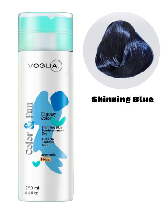 Color & Fun (TINTE FANTASIA AZUL) 250ml - Voglia
