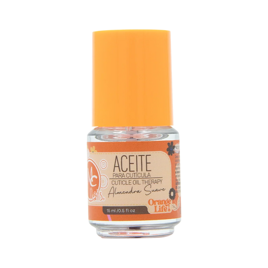 Aceite para cutícula Orange life ALMENDRA SUAVE 15ml - Mc