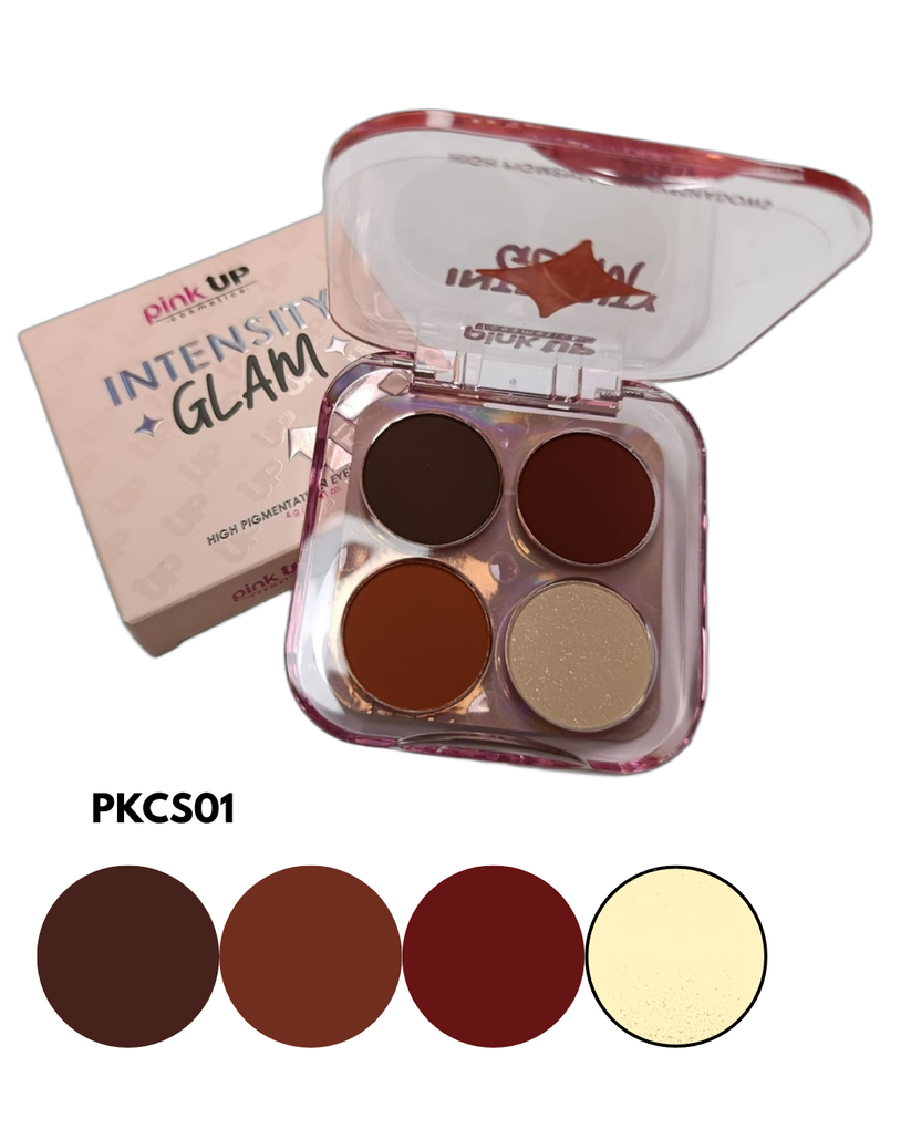 Intensity Glam sombras 4 tonos - PINK UP – Barbell Belleza