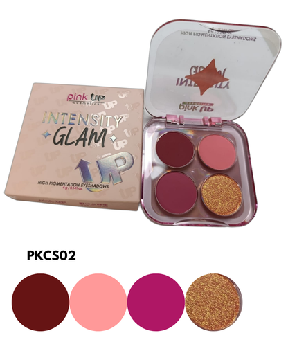 Intensity Glam sombras 4 tonos - PINK UP