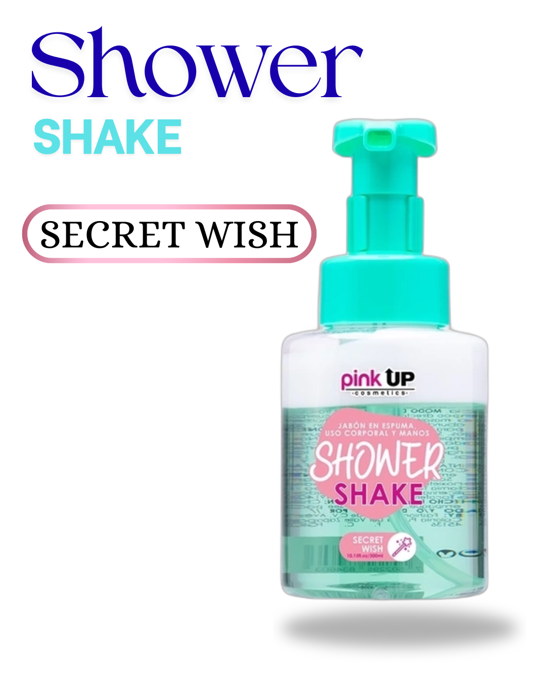 Shower Shake 300ml - Pink Up Body Care